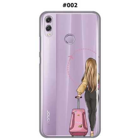 Silikonska Maskica za Honor 8X / View 10 Lite - Šareni motivi 74278