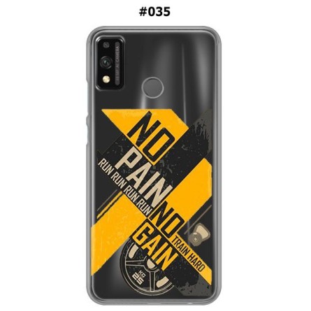 Silikonska Maskica za Honor 9X Lite  - Šareni motivi 111659