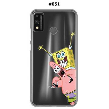 Silikonska Maskica za Honor 9X Lite  - Šareni motivi 111675