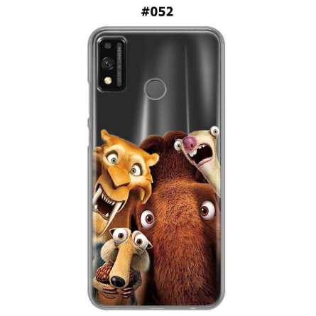 Silikonska Maskica za Honor 9X Lite  - Šareni motivi 111676