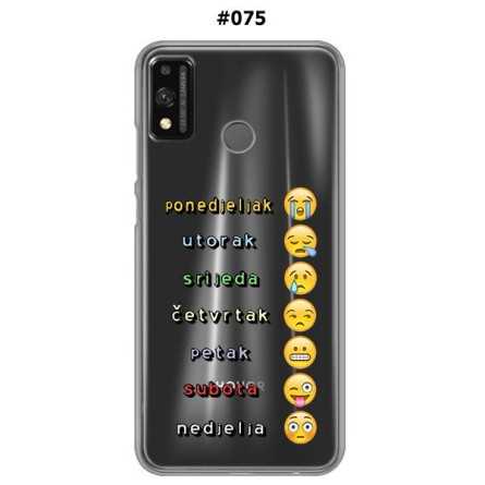 Silikonska Maskica za Honor 9X Lite  - Šareni motivi 111699