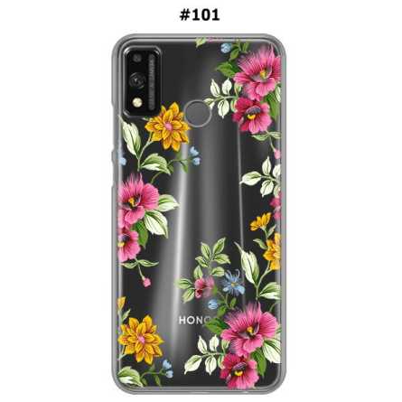 Silikonska Maskica za Honor 9X Lite  - Šareni motivi 111725