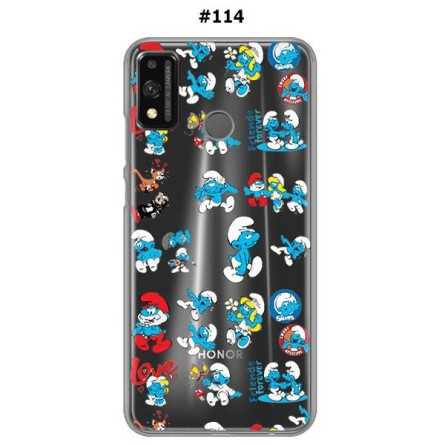 Silikonska Maskica za Honor 9X Lite  - Šareni motivi 111738
