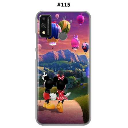 Silikonska Maskica za Honor 9X Lite  - Šareni motivi 111739