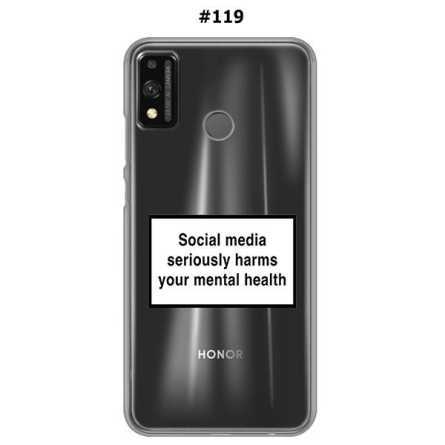 Silikonska Maskica za Honor 9X Lite  - Šareni motivi 111743