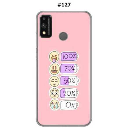 Silikonska Maskica za Honor 9X Lite  - Šareni motivi 111751