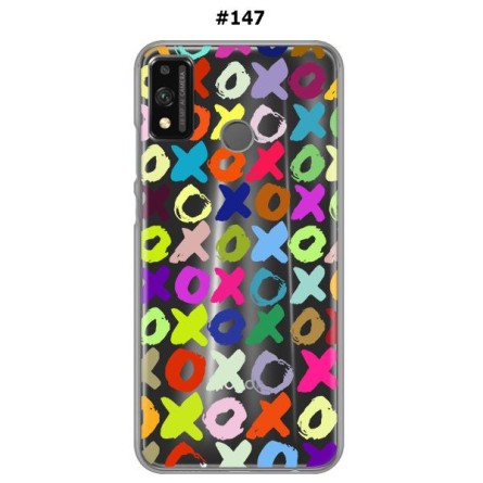 Silikonska Maskica za Honor 9X Lite  - Šareni motivi 111771
