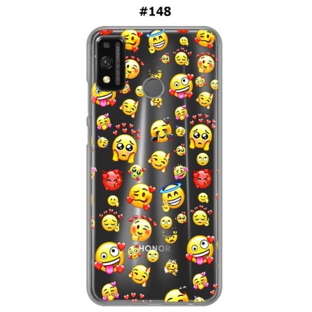 Silikonska Maskica za Honor 9X Lite  - Šareni motivi 111772