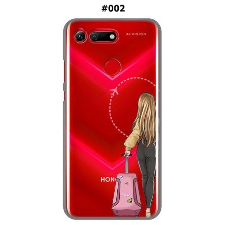Silikonska Maskica za Honor View 20 - Šareni motivi 75328