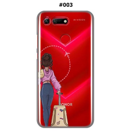 Silikonska Maskica za Honor View 20 - Šareni motivi 75329