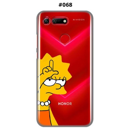Silikonska Maskica za Honor View 20 - Šareni motivi 75394