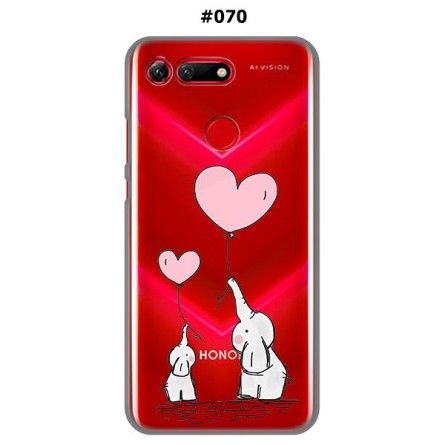 Silikonska Maskica za Honor View 20 - Šareni motivi 75396