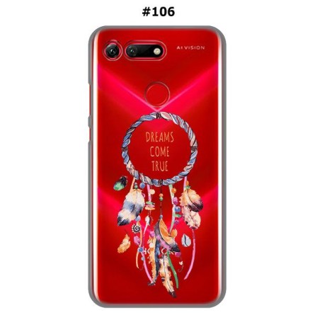 Silikonska Maskica za Honor View 20 - Šareni motivi 75432