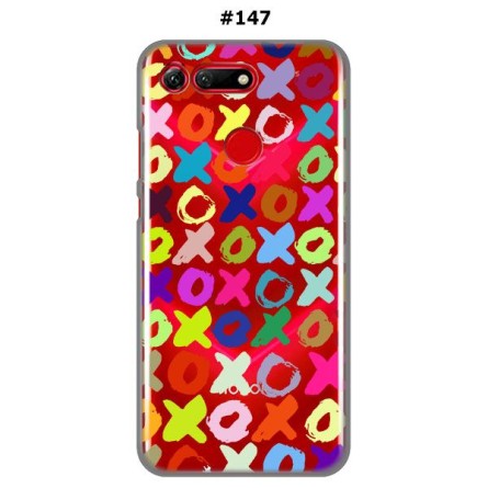Silikonska Maskica za Honor View 20 - Šareni motivi 75473