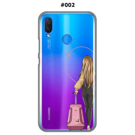 Silikonska Maskica za P Smart Plus (2019) / Honor 20 Lite - Šareni motivi 76378