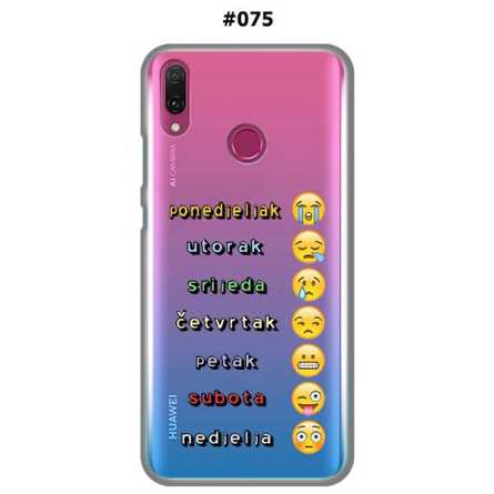 Silikonska Maskica za Y6 (2019) - Šareni motivi 72601