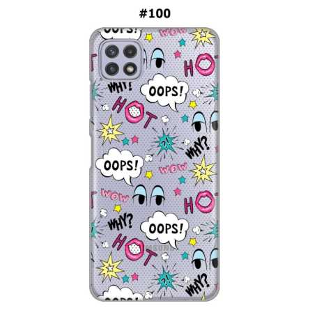 Silikonska Maskica za Galaxy A22 (5G)  - Šareni motivi 139210