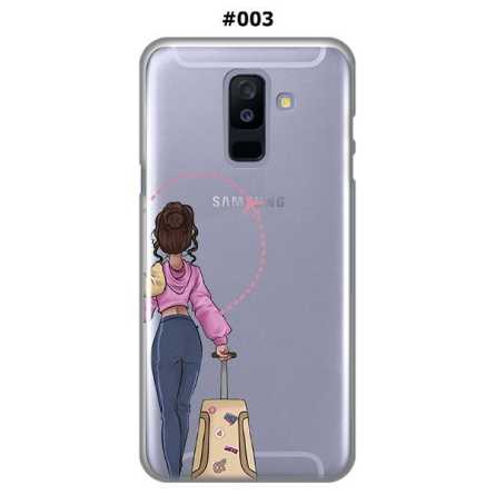 Silikonska Maskica za Galaxy A6 Plus (2018) - Šareni motivi 80754