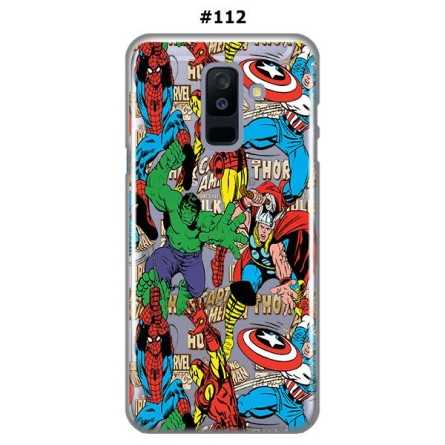 Silikonska Maskica za Galaxy A6 Plus (2018) - Šareni motivi 80863