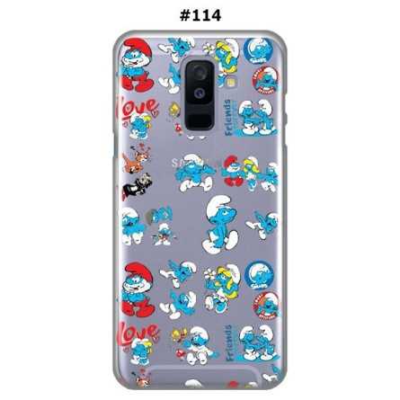 Silikonska Maskica za Galaxy A6 Plus (2018) - Šareni motivi 80865