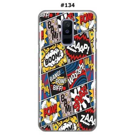 Silikonska Maskica za Galaxy A6 Plus (2018) - Šareni motivi 80885