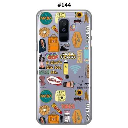 Silikonska Maskica za Galaxy A6 Plus (2018) - Šareni motivi 80895