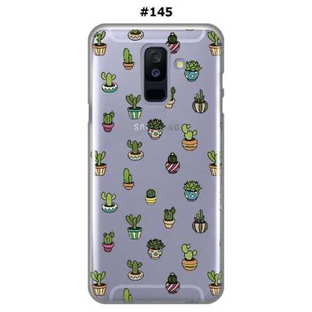 Silikonska Maskica za Galaxy A6 Plus (2018) - Šareni motivi 80896