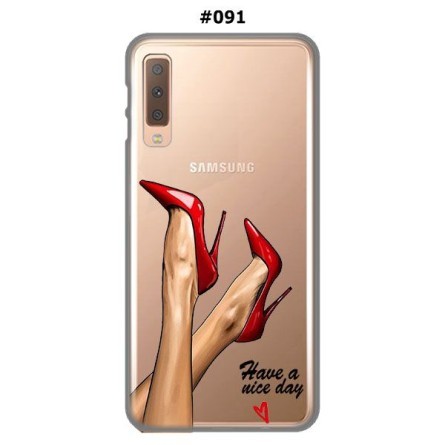 Silikonska Maskica za Galaxy A7 (2018) - Šareni motivi 81017