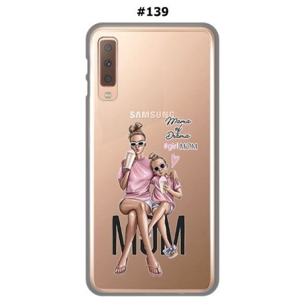 Silikonska Maskica za Galaxy A7 (2018) - Šareni motivi 81065