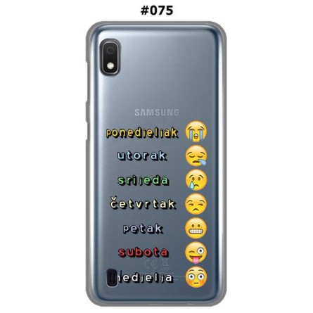 Silikonska Maskica za Galaxy A10 - Šareni motivi 76626