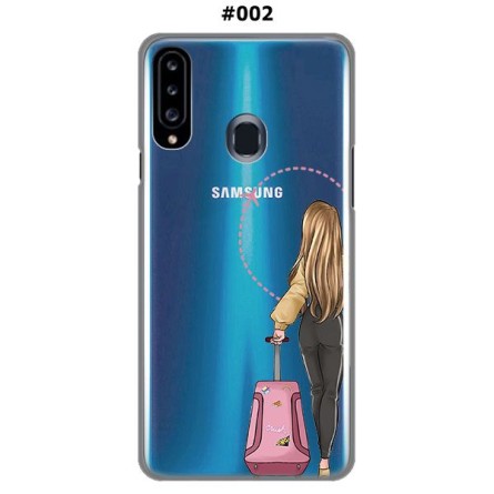 Silikonska Maskica za Galaxy A20s - Šareni motivi 77603