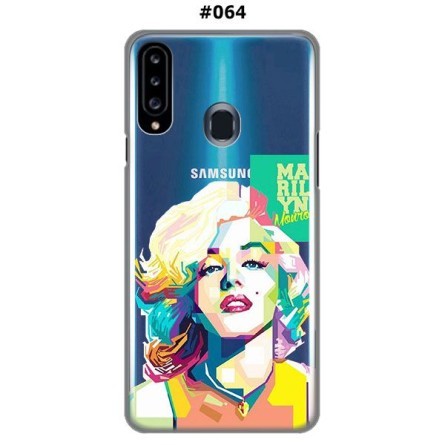 Silikonska Maskica za Galaxy A20s - Šareni motivi 77665