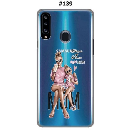 Silikonska Maskica za Galaxy A20s - Šareni motivi 77740