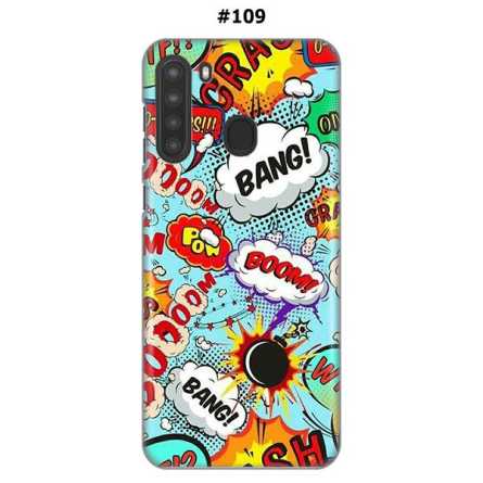 Silikonska Maskica za Galaxy A21  - Šareni motivi 98763