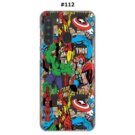 Silikonska Maskica za Galaxy A21  - Šareni motivi 98766