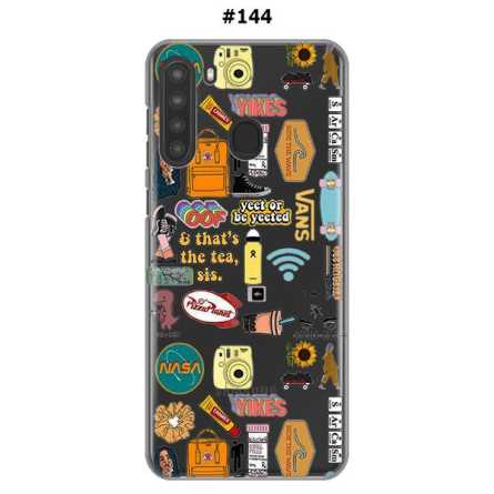 Silikonska Maskica za Galaxy A21  - Šareni motivi 98798