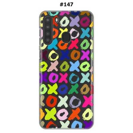Silikonska Maskica za Galaxy A21  - Šareni motivi 98801