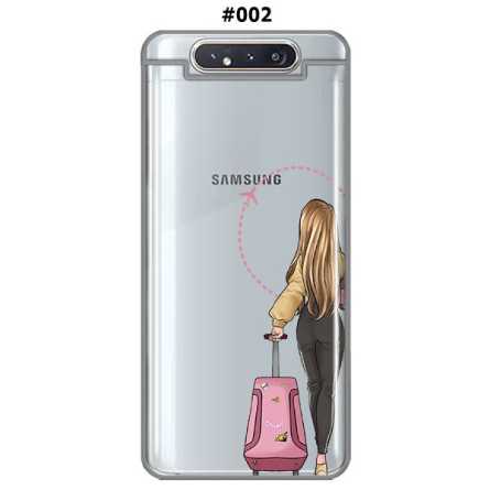 Silikonska Maskica za Galaxy A80 - Šareni motivi 78828