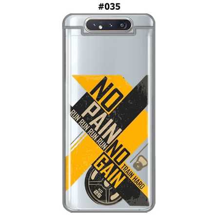Silikonska Maskica za Galaxy A80 - Šareni motivi 78861