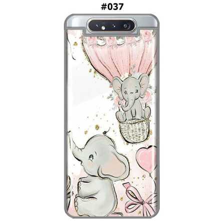 Silikonska Maskica za Galaxy A80 - Šareni motivi 78863