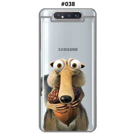 Silikonska Maskica za Galaxy A80 - Šareni motivi 78864
