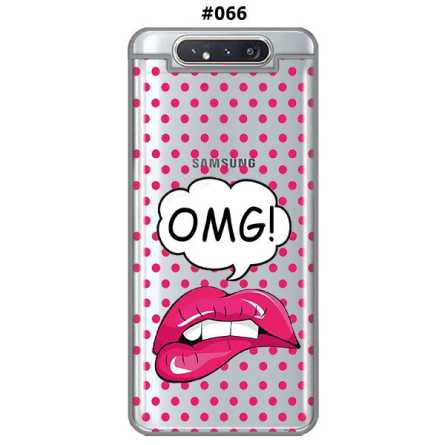 Silikonska Maskica za Galaxy A80 - Šareni motivi 78892