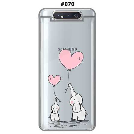 Silikonska Maskica za Galaxy A80 - Šareni motivi 78896