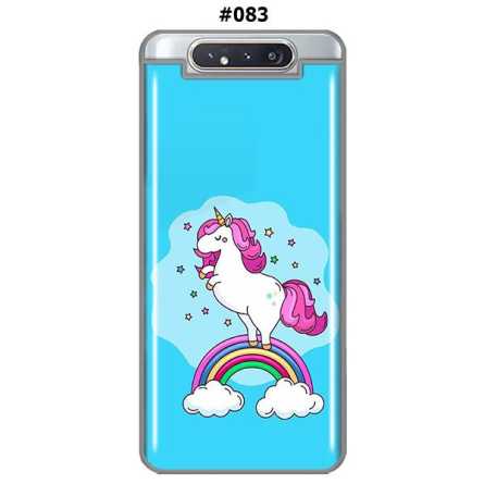 Silikonska Maskica za Galaxy A80 - Šareni motivi 78909