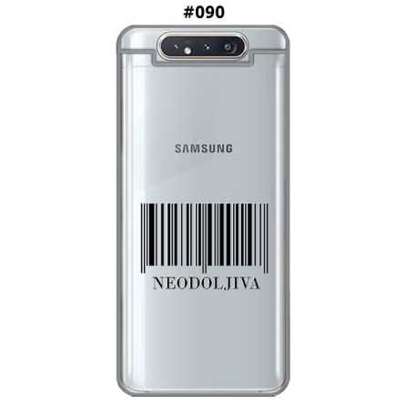 Silikonska Maskica za Galaxy A80 - Šareni motivi 78916