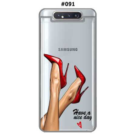 Silikonska Maskica za Galaxy A80 - Šareni motivi 78917