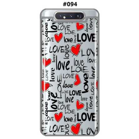 Silikonska Maskica za Galaxy A80 - Šareni motivi 78920