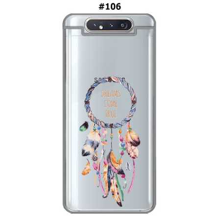 Silikonska Maskica za Galaxy A80 - Šareni motivi 78932