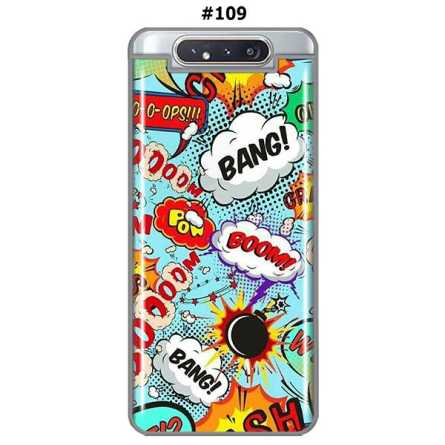 Silikonska Maskica za Galaxy A80 - Šareni motivi 78935
