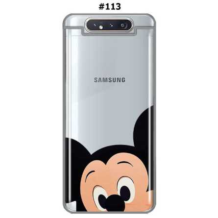 Silikonska Maskica za Galaxy A80 - Šareni motivi 78939